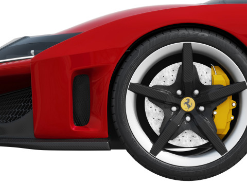 Ferrari F80 2025 3D Model
