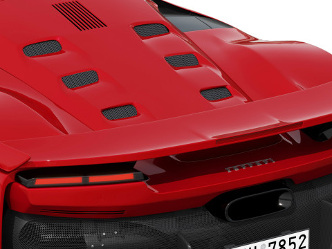 Ferrari F80 2025 3D Model