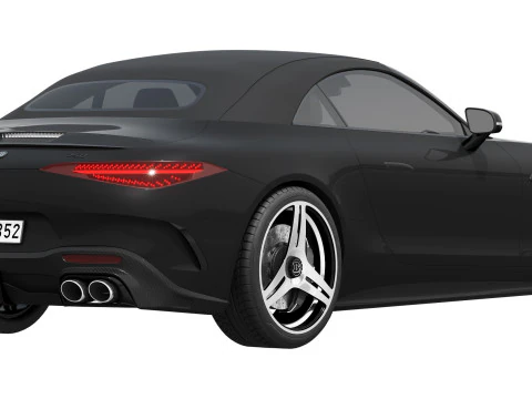 Brabus 750 AMG SL63 3D Model