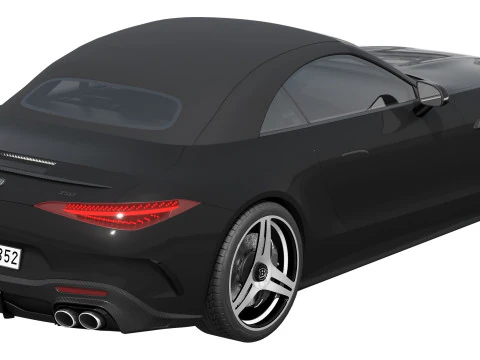 Brabus 750 AMG SL63 3D Model