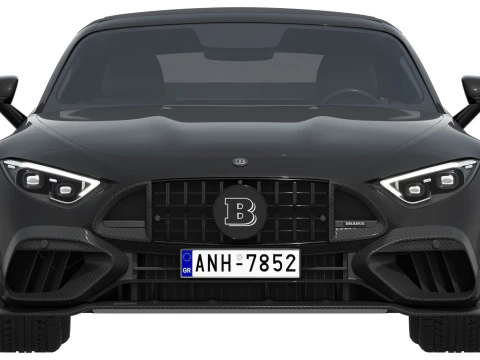 Brabus 750 AMG SL63 3D Model