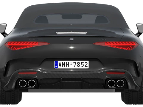 Brabus 750 AMG SL63 3D Model