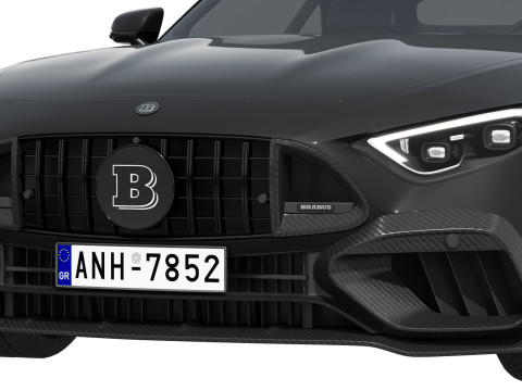 Brabus 750 AMG SL63 Model 3D