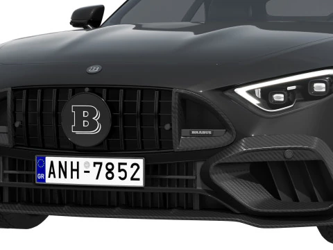 Brabus 750 AMG SL63 3D Model