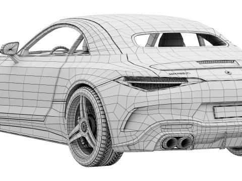 Brabus 750 AMG SL63 3D Model