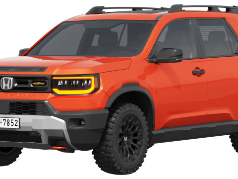Honda Passport Trailsport 2026 3D Model