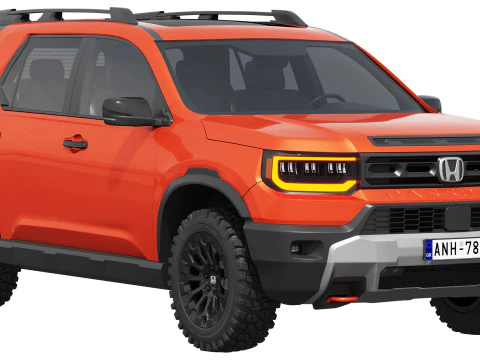 Honda Passport Trailsport 2026 3D Model