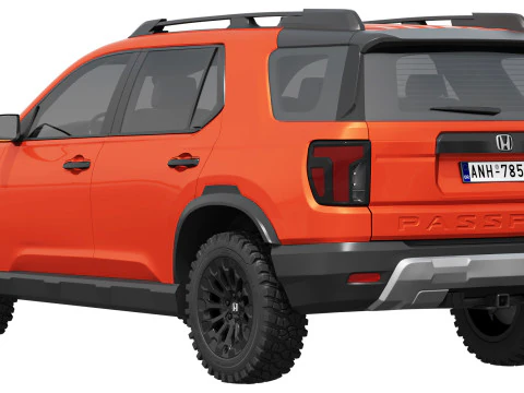 Honda Passport Trailsport 2026 3D Model