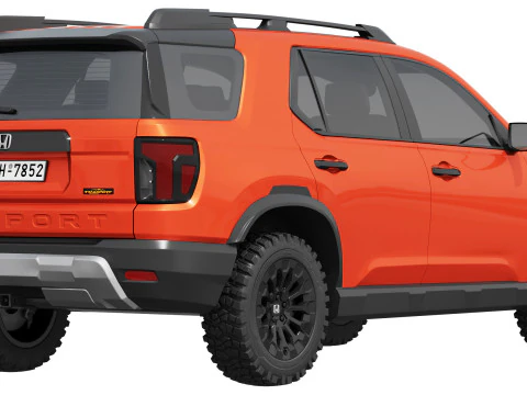 Honda Passport Trailsport 2026 3D Model