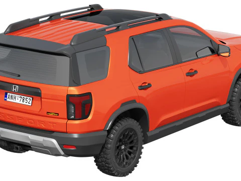 Honda Passport Trailsport 2026 3D Model
