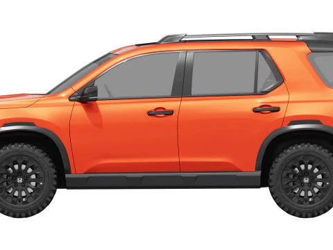 Honda Passport Trailsport 2026 3D Model