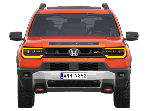 Honda Passport Trailsport 2026 3D Model