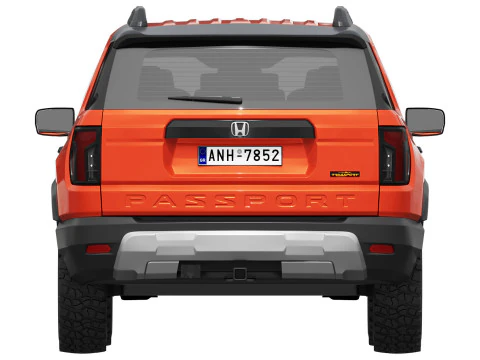Honda Passport Trailsport 2026 3D Model