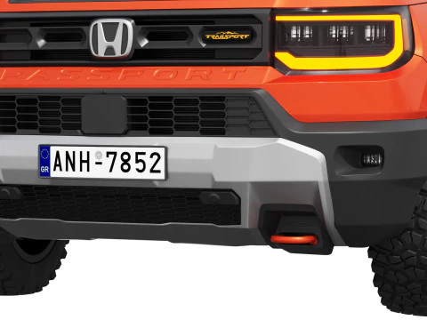 Honda Passport Trailsport 2026 3D Model