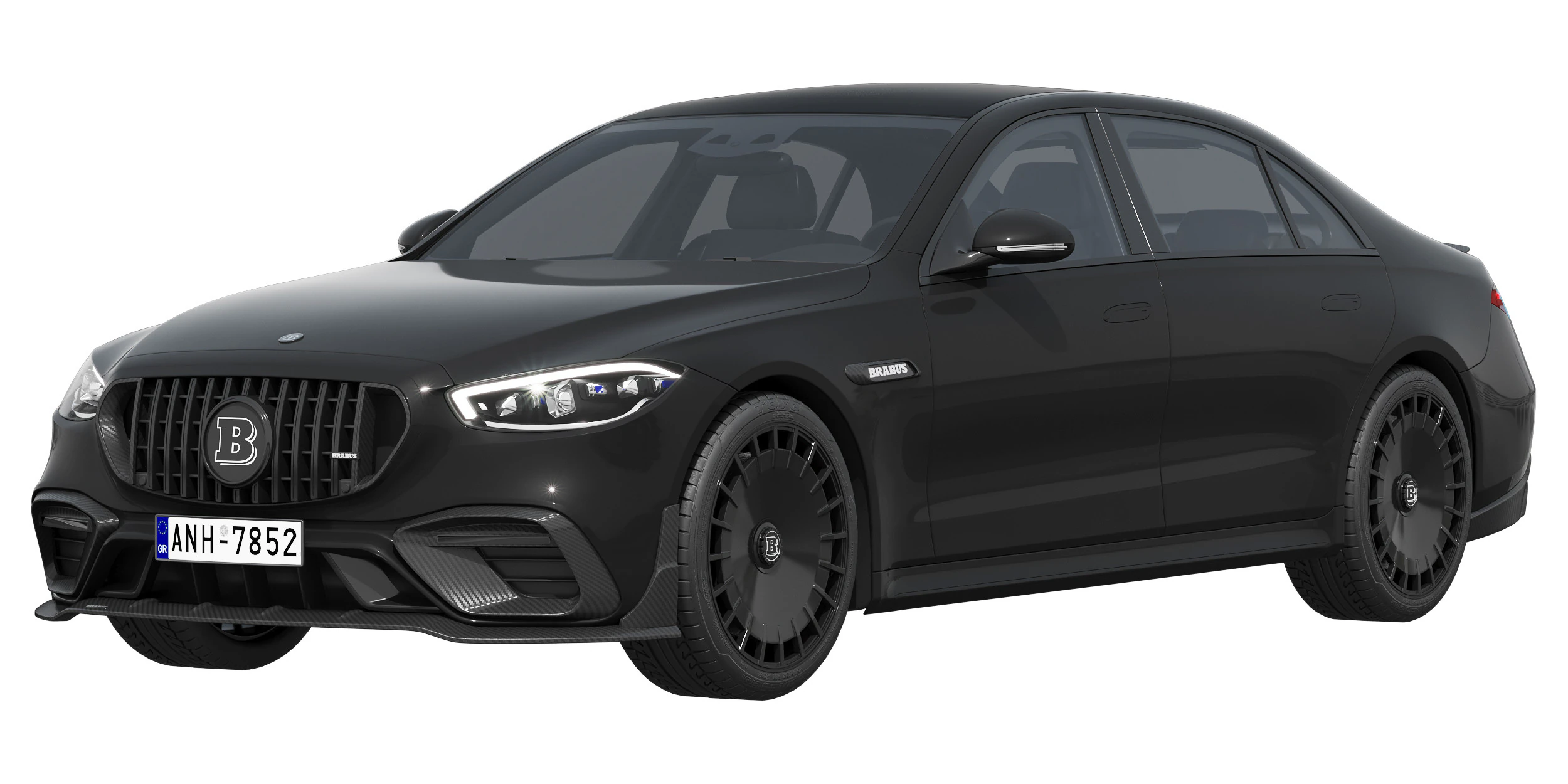 Brabus 1000 Bichromatic AMG S63 3D Model .c4d .max .obj .3ds .fbx .stl .blend 