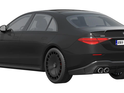 Brabus 1000 Bichromatic AMG S63 3D Model