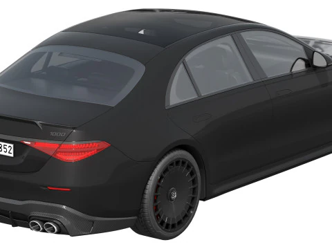 Brabus 1000 Bichromatic AMG S63 3D Model