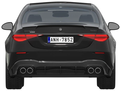 Brabus 1000 Bichromatic AMG S63 3D Model