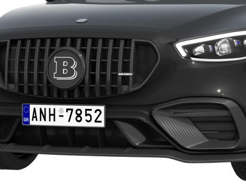 Brabus 1000 Bichromatic AMG S63 Modelo 3D