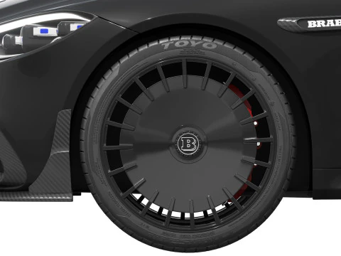 Brabus 1000 Bichromatic AMG S63 3D Model