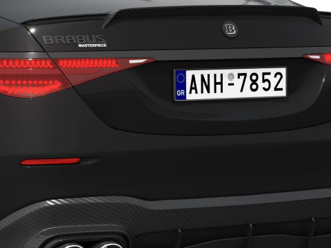 Brabus 1000 Bichromatic AMG S63 3D Model