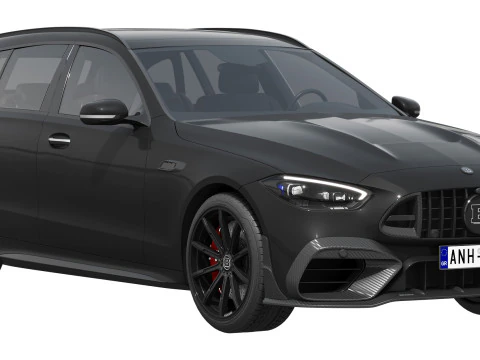 Brabus 730 AMG C63 Estate 3D Model