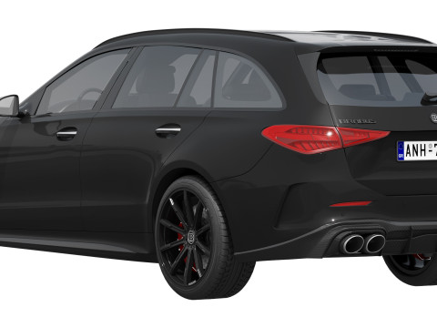 Brabus 730 AMG C63 Estate 3D 模型