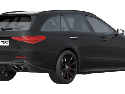 Brabus 730 AMG C63 Estate 3D 模型