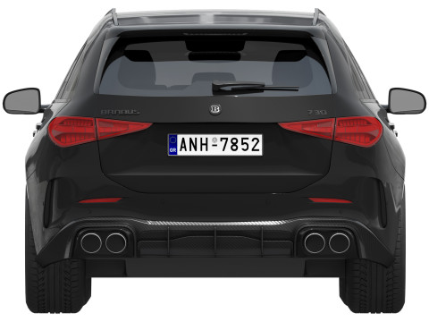 Brabus 730 AMG C63 Estate 3D 模型