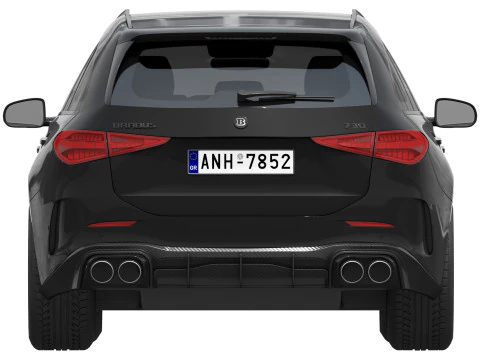 Brabus 730 AMG C63 Estate 3D Model