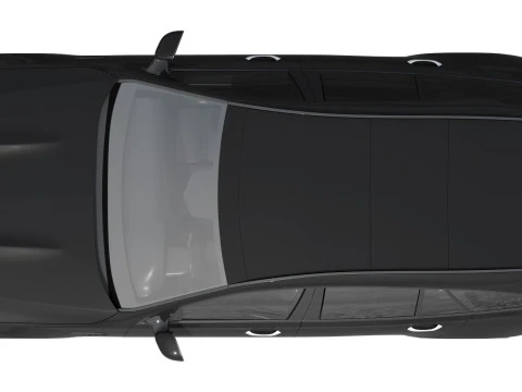 Brabus 730 AMG C63 Estate 3D Model