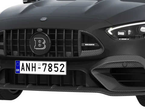Brabus 730 AMG C63 Estate 3D Model