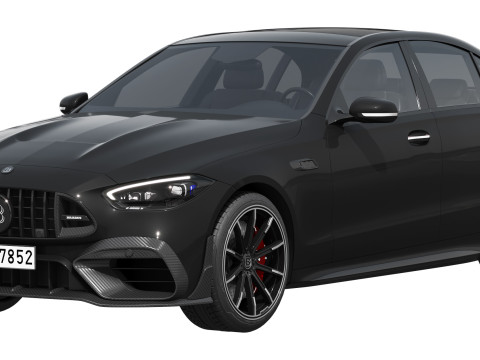 Brabus 730 AMG C63 3D Модель