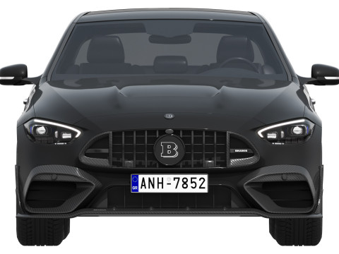 Brabus 730 AMG C63 3D Model