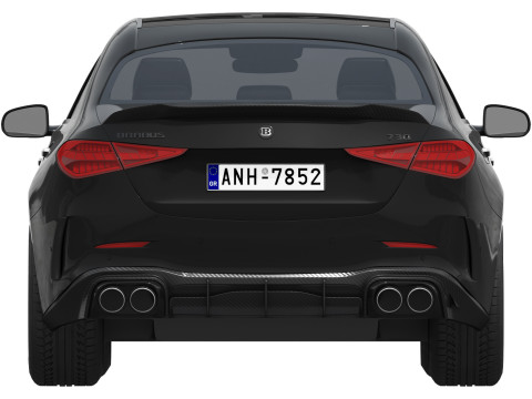 Brabus 730 AMG C63 3D Model