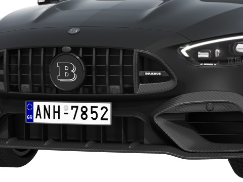 Brabus 730 AMG C63 3D Model
