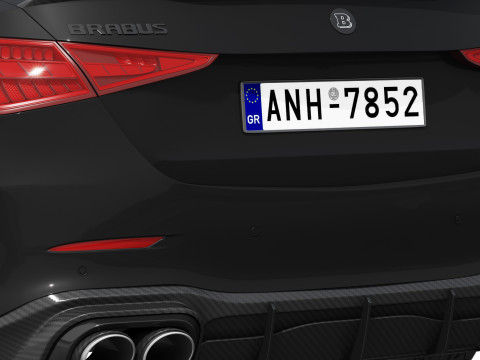 Brabus 730 AMG C63 3D Model