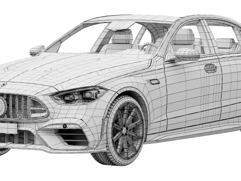 Brabusa 730 AMG C63 Model 3D