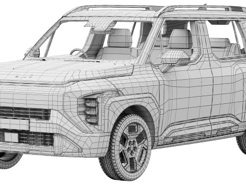 Kia Syros 3D Model