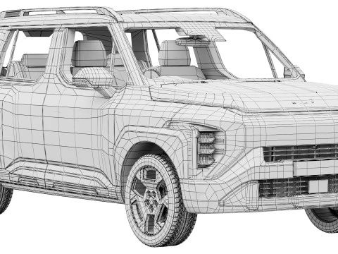 Kia Syros 3D Model