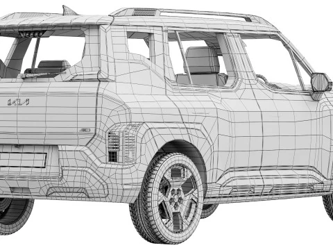 Kia Syros 3D Model