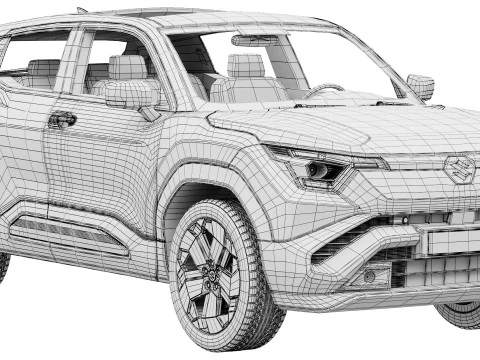 Suzuki e Vitara 2025 3D Model