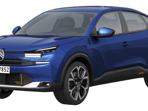 Citroen C4X2025 Modello 3D