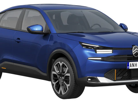 Citroen C4X 2025 3D Model