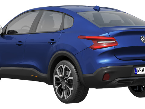 Citroen C4X 2025 Modelo 3D