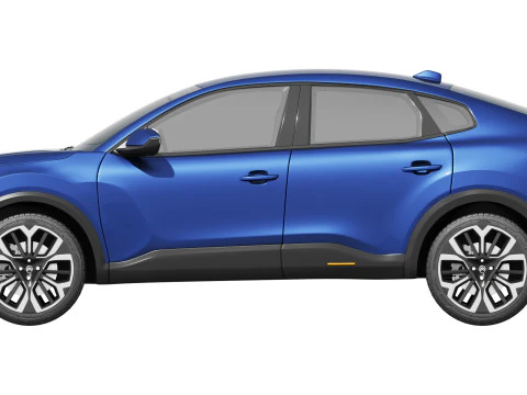 Citroen C4X 2025 3D Model