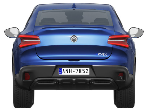 Citroen C4X 2025 Modelo 3D