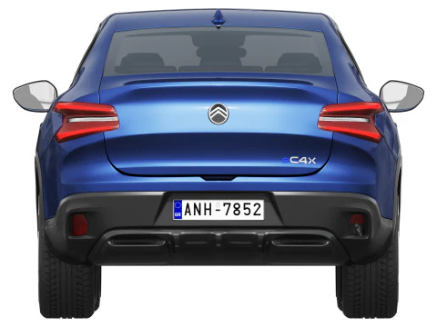 Citroen C4X 2025 3D Model