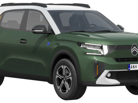 Citroen C3 Aircross 2025 3D Model
