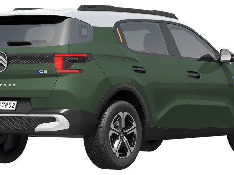 Citroen C3 Aircross 2025 3D Model